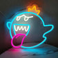 Neon King Boo