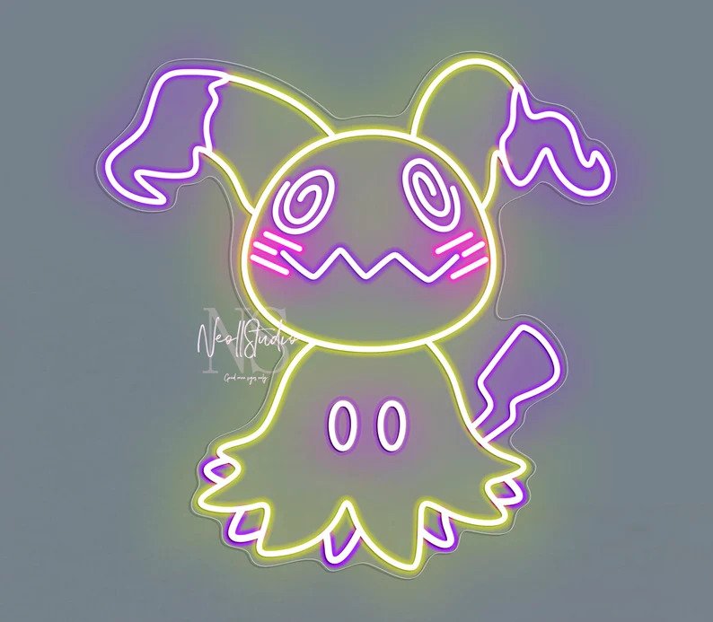 Neon Mimikyu