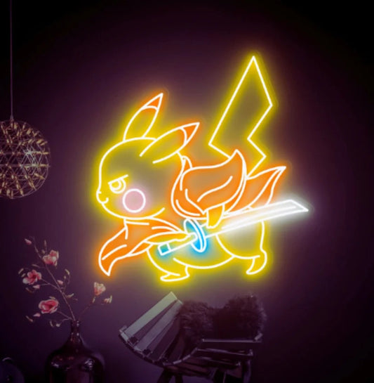 Neon Pikachu
