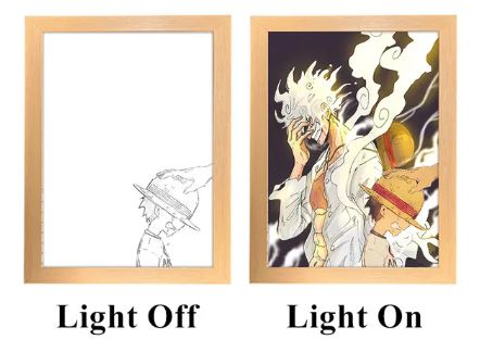 Gear 5th Monkey D. Luffy (Joy Boy) Light Painting